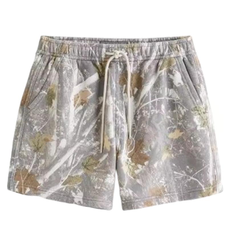 Camo Shorts for Unisex，Print High Waist Skinny Shorts, Casual Comfy Shortsfor Summer, Fashion Bottomsfor DailyWear