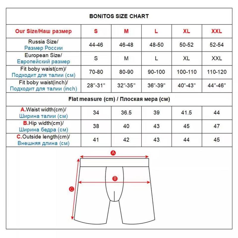 3pcs Long Boxers For Man Underware Lots Mens Underpants Cotton Men's Panties Family Boxershorts Boxer Sexy Male Shorts Calecon