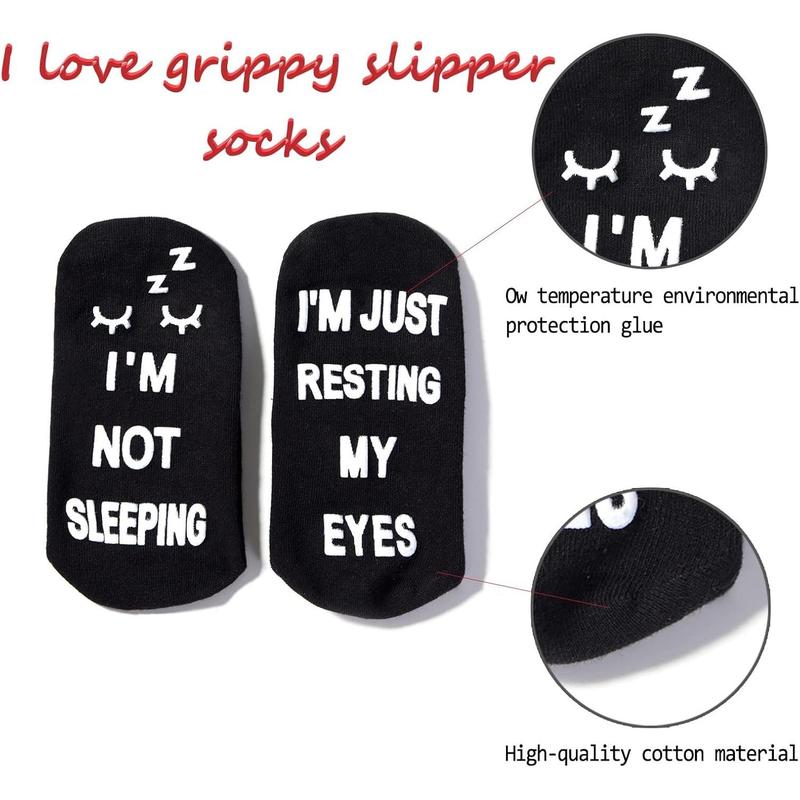 Birthday Gifts for Dad,Men Husband Grandpa Women idea Fathers Day Christmas Im Not Sleeping Funny Socks