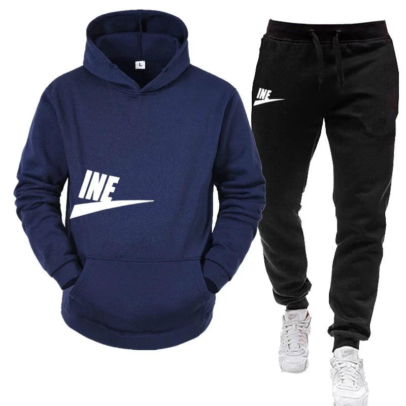 Fashion Men's Sweatshirt Hoody for Men Male Suit Spring 2024 Female Man Sets Women's Tracksuit Sportswear Hoodies + Sweatpants