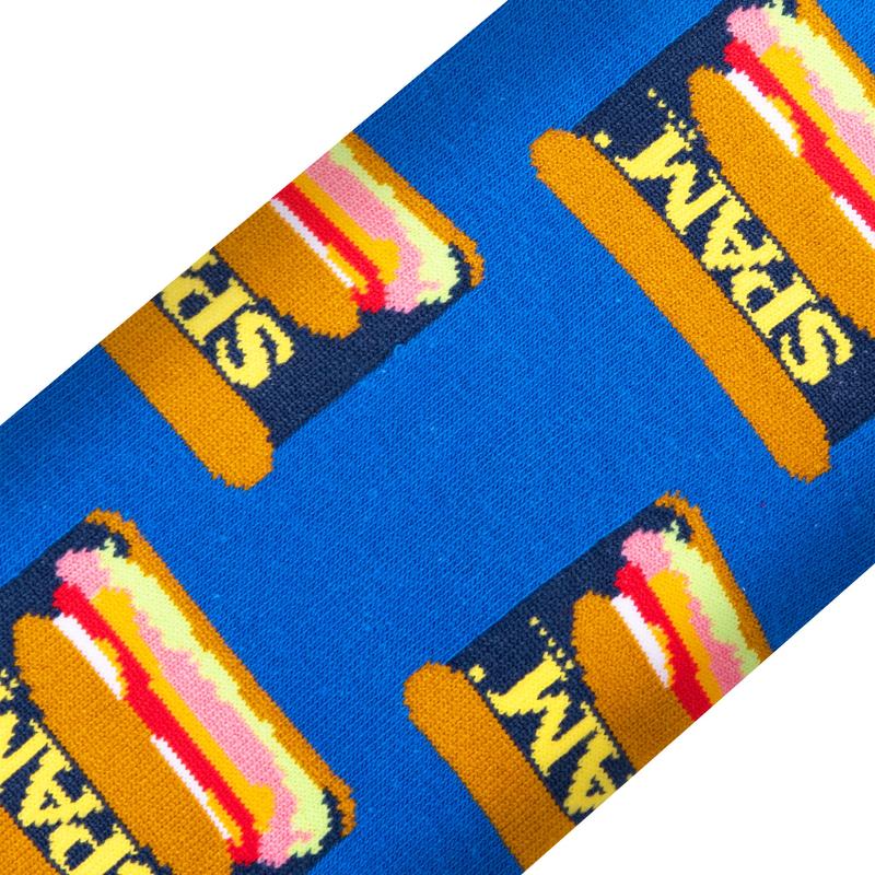 Spam Split Men's Crew Socks