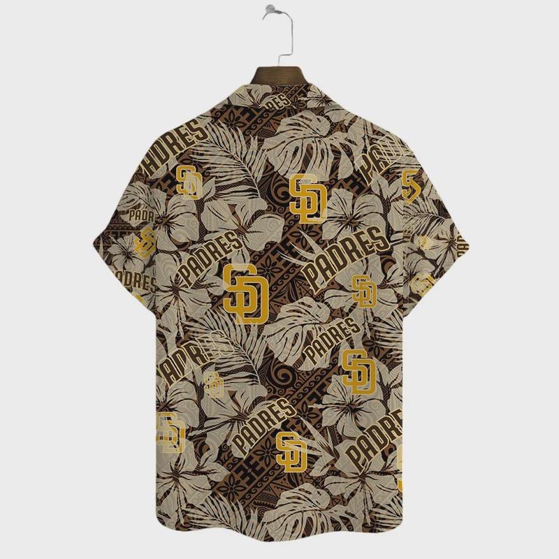 San Diego Island Heritage Padres Hawaiian Shirt