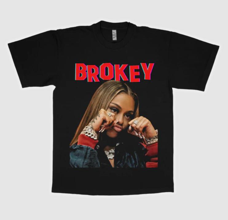 Brokeyyy Cute Shirt, Big L Cute Fans Tee Classic Cotton