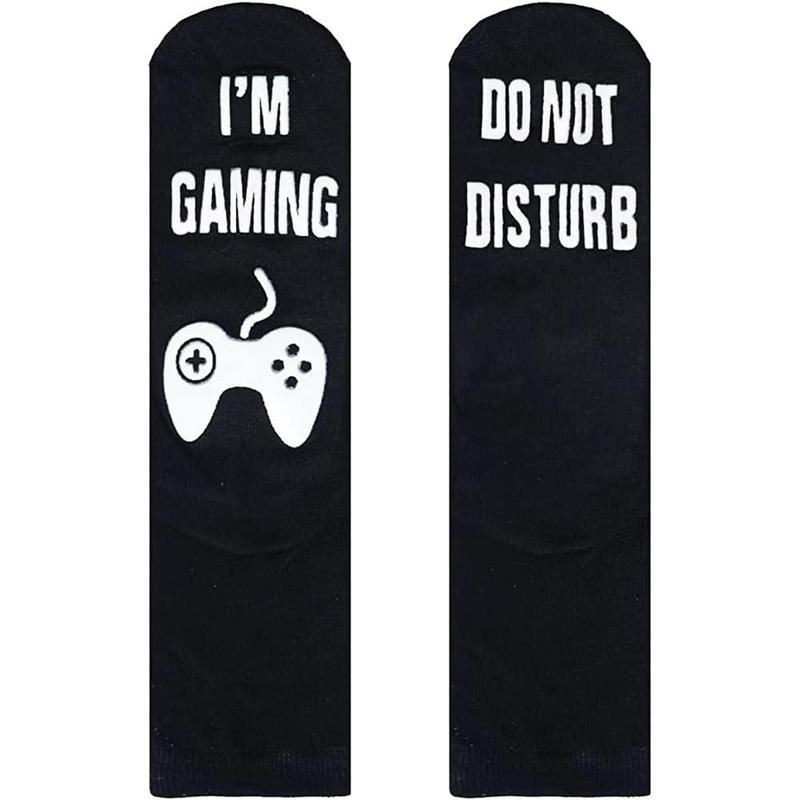 Stocking Stuffers for Teens Boys Men Gifts for Him Husband Boyfriends Do Not Disturb I'm Gaming Socks