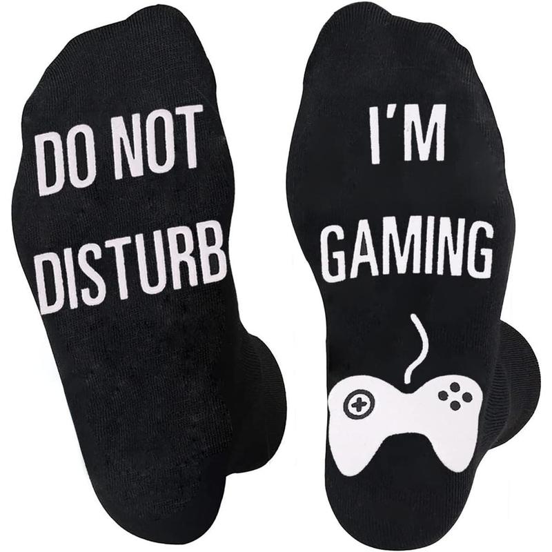 Stocking Stuffers for Teens Boys Men Gifts for Him Husband Boyfriends Do Not Disturb I'm Gaming Socks