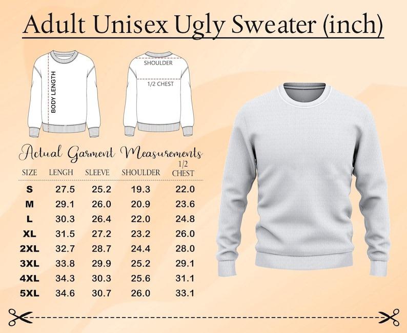 Ugly Christmas Sweater for Men Women Knitted Pullover Tops