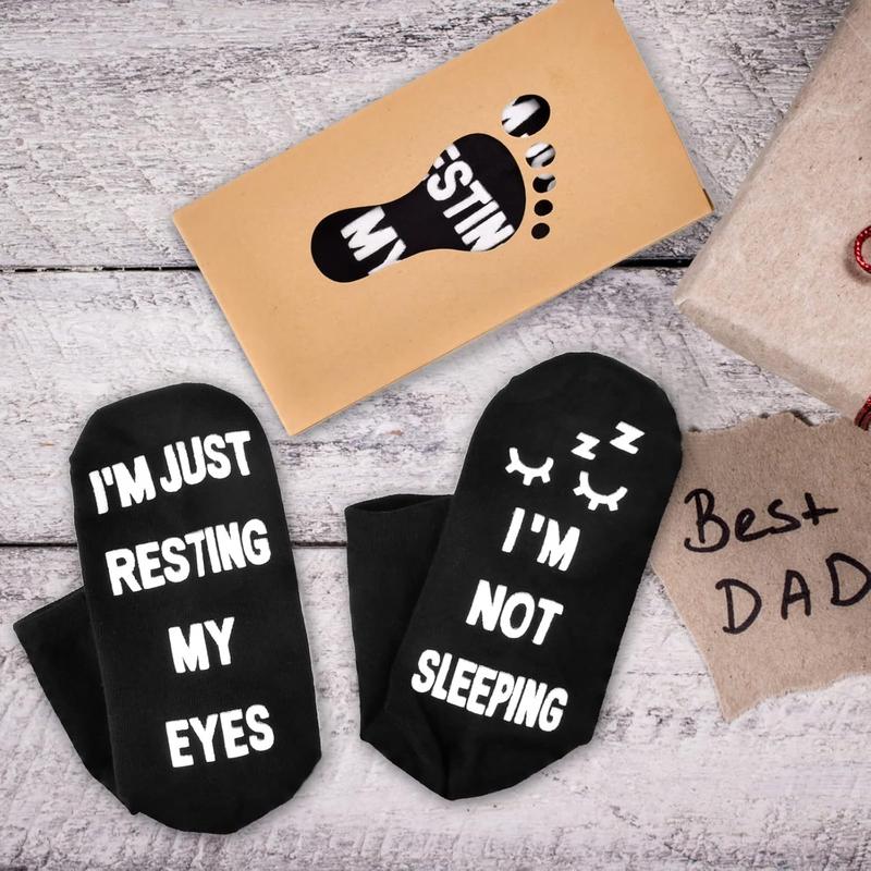 Birthday Gifts for Men Fathers Day Dad Gifts from Daughter Son Wife, Mens Gifts Funny Socks Christmas Gifts for Dad Menswear Formal