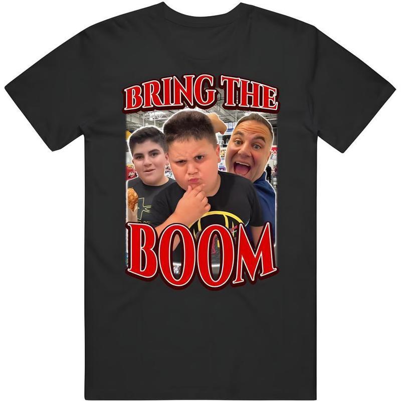 Bring The Boom Costco Guys Rizzler Funny Meme Joke Gift TShirt, Short-sleeve Top, All-Season, Perfect for Outdoor & Daily Fashion