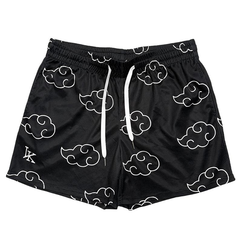 Minimalistic White Cloud Shorts