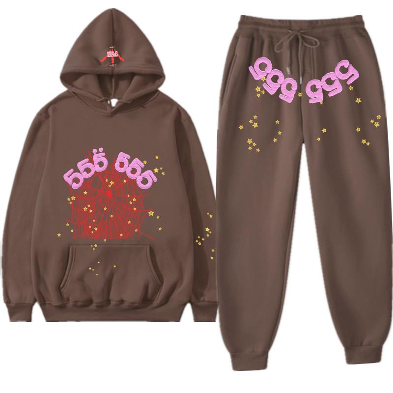 Trendy Hip Hop Singer Letter Print Couple Sweatshirt Men's and Women's Hoodies Sweatshirt Suit