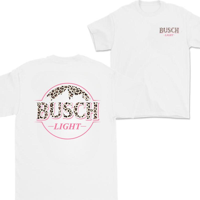 Busch Light Leopart Logo, T-Shirt, Hoodie & Sweatshirt, Busch Light Trendy For Men And Women