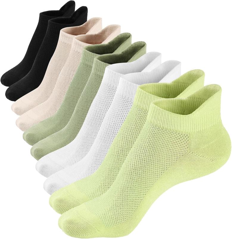 Ankle Low Cut Socks for Men Women Short Cotton Casual Anti-Skid Moisture Wicking Socks