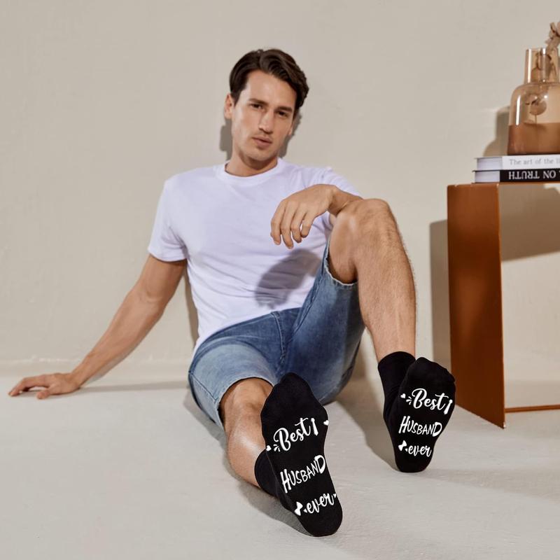 Birthday Gifts for Men Stocking Stuffers Christmas Gifts for Men Him Dad Husband Grandpa Mens Funny Socks