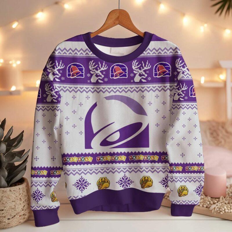 Taco Bell Ugly Sweater Ugly. Sweater