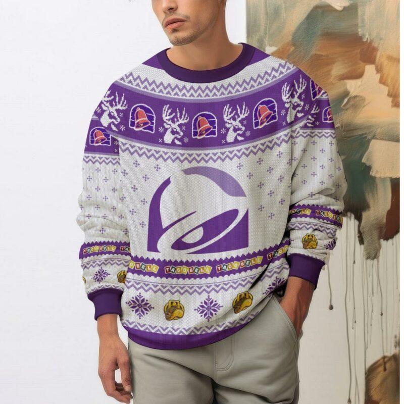 Taco Bell Ugly Sweater Ugly. Sweater