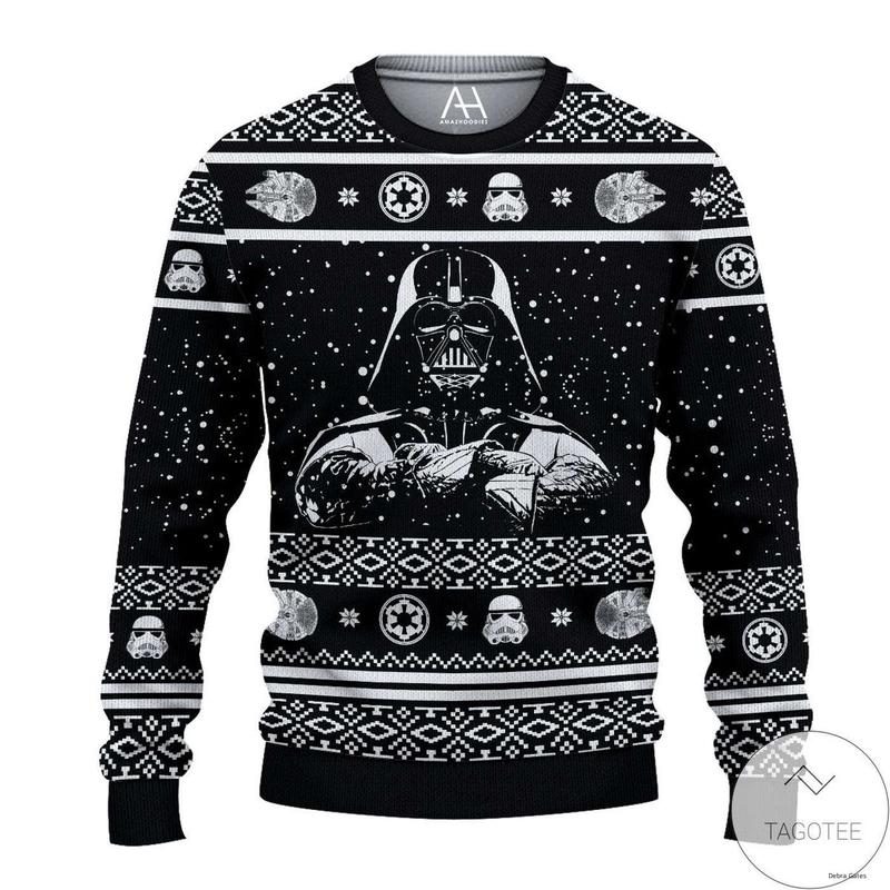 star Vader Ugly Christmas Sweater