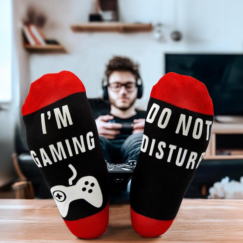 Gifts for Men, Stocking Stuffers for Adults Teens, Birthday Christmas Gifts for Men, White Elephant Gifts for Adults, Gifts for Dad Him, Teen Boy Gifts, Funny Gamer Socks