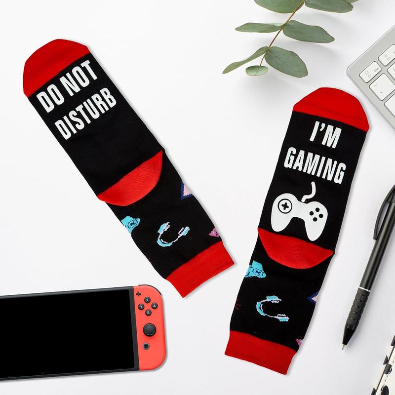 Gifts for Men, Stocking Stuffers for Adults Teens, Birthday Christmas Gifts for Men, White Elephant Gifts for Adults, Gifts for Dad Him, Teen Boy Gifts, Funny Gamer Socks