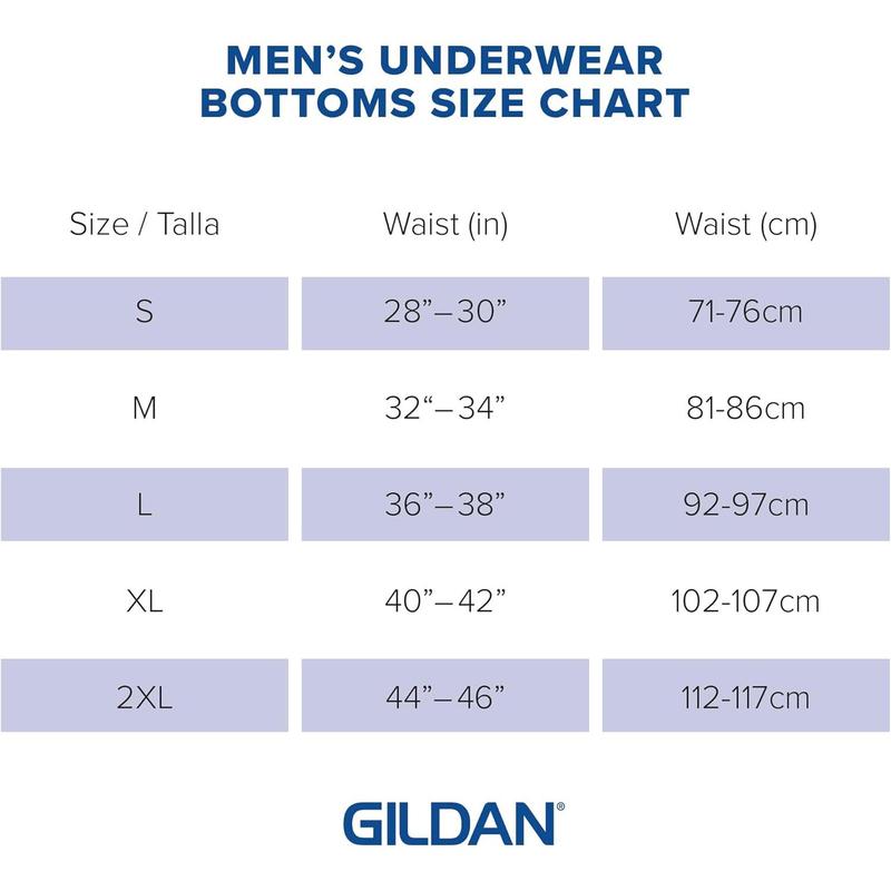 Gildan Mens Underwear Boxer Briefs, Multipack