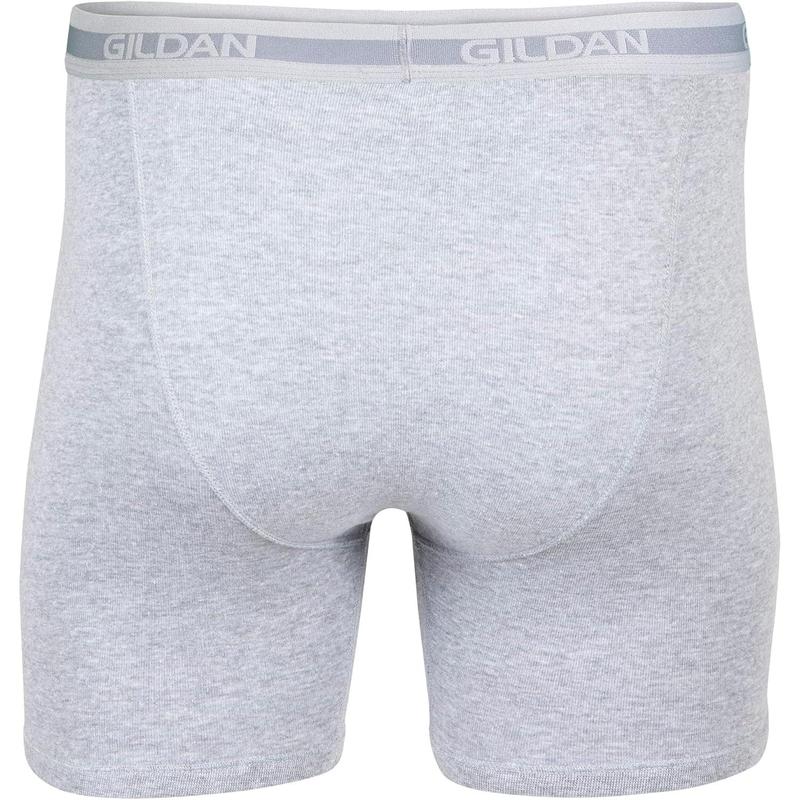 Gildan Mens Underwear Boxer Briefs, Multipack