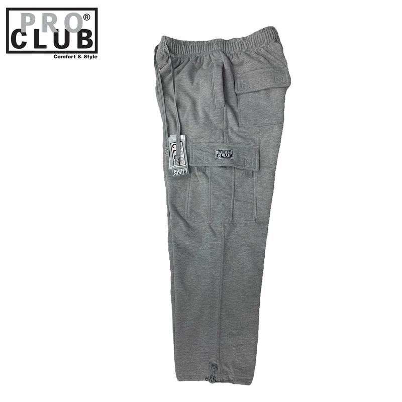 Pro Club Men's Cargo Sweatpants