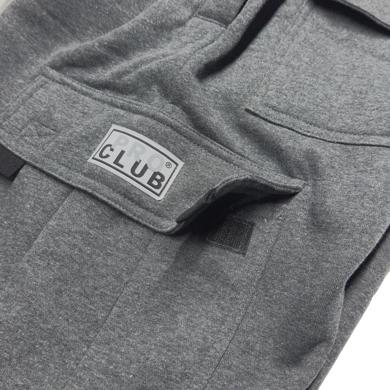 Pro Club Men's Fleece Cargo Shorts