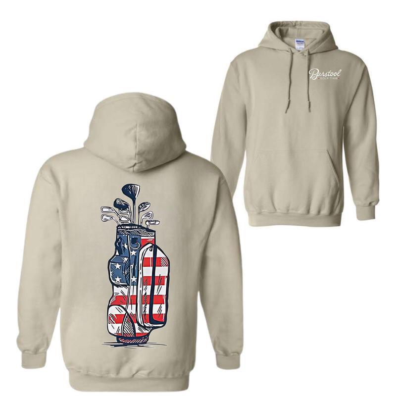 Barstool Golf Time Hoodie - Classic Golf Apparel, Perfect for Golf Lovers Cotton Fabric