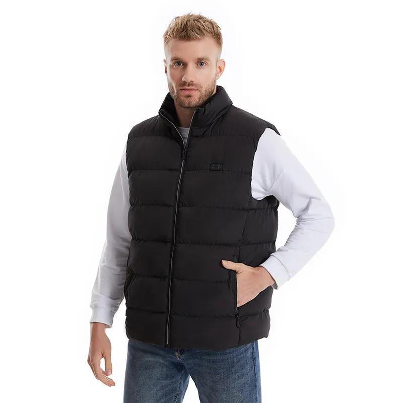 (Only vest without battery pack) HEATENERGY - 2024 Updated Version Two-touch 15Heat Zones LED Controller Heated Vest For Men & Women With Battery Pack Menswear Tops