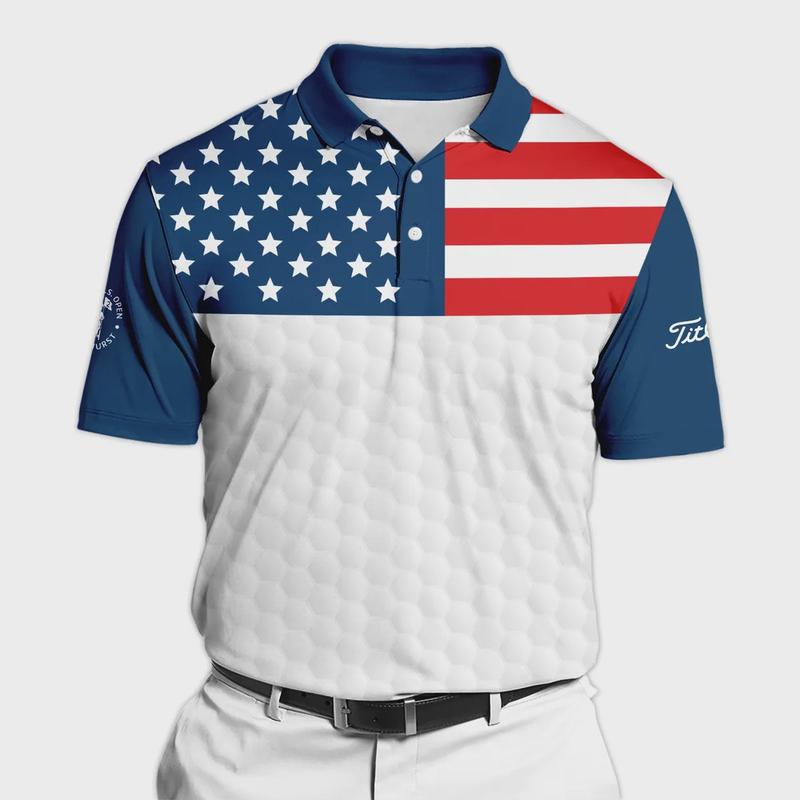 The Golfing Legend Golf 124th U.S. Open Pinehurst Titleist Polo Shirt Style Classic S5XL