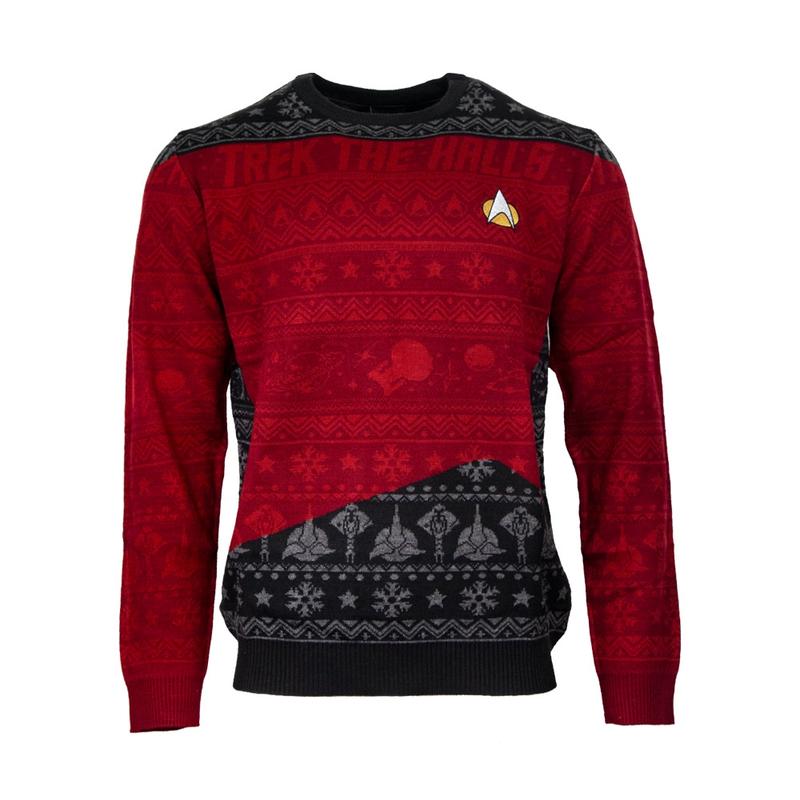 Official Star Trek ‘Trek The Halls’ Christmas Ugly Sweater