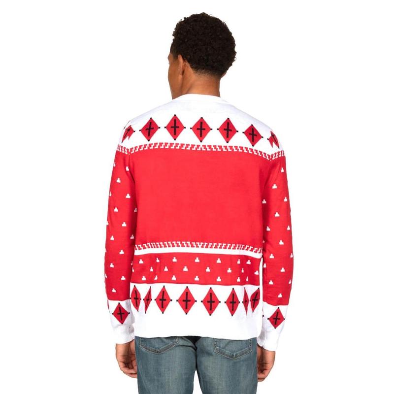 Men's Reindeer Menage A Trois Ugly Christmas Sweater