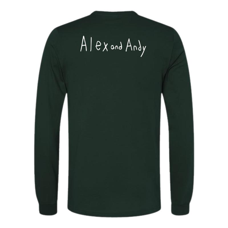 Christmas Long Sleeve Shirts - Drawn By Uncle Andy - Unisex