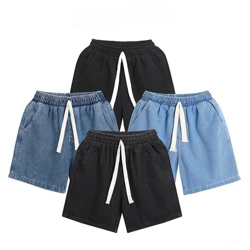 Men’s Comfortable Jean Shorts - Versatile Casual & Beach Wear Denim