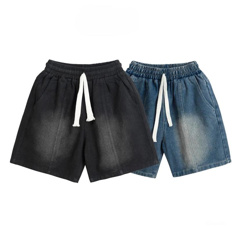 Men’s Comfortable Jean Shorts - Versatile Casual & Beach Wear Denim