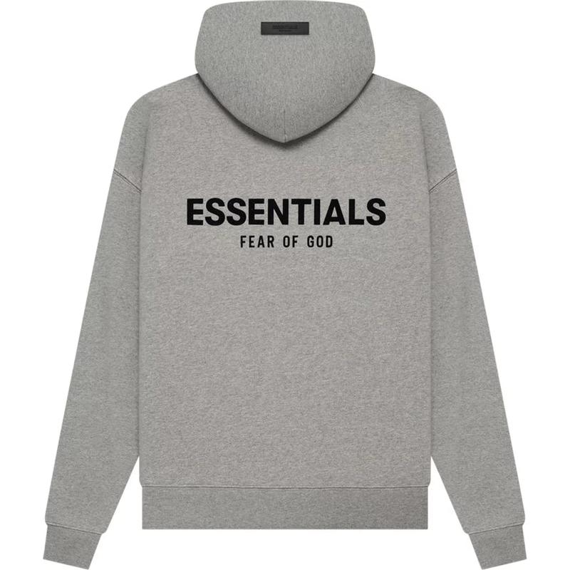 Fear of God Essentials Hoodie 'Dark Oatmeal'