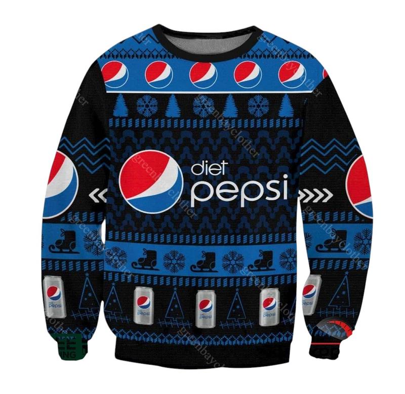 Diet Pepsi Christmas Gift Ugly Christmas Sweater