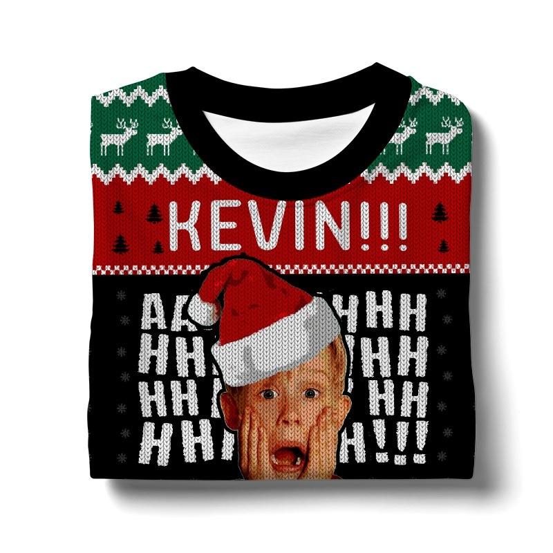 Home alone “Kevin” Christmas Ugly Sweater Ugly. Sweater