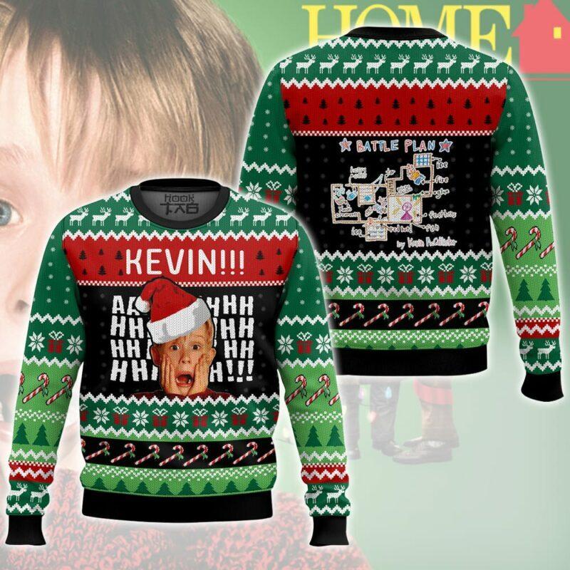 Home alone “Kevin” Christmas Ugly Sweater Ugly. Sweater