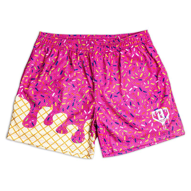 Ice Cream Youth Shorts - Strawberry