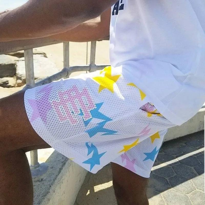 Beach Shorts New Style 2024 Trend Fashion Eric Emanuel EE Basic Shorts NEW Men'S Casual Shorts Fitness Sports Pants Summer Gym Workout Men Women Classic GYM Mesh Shorts