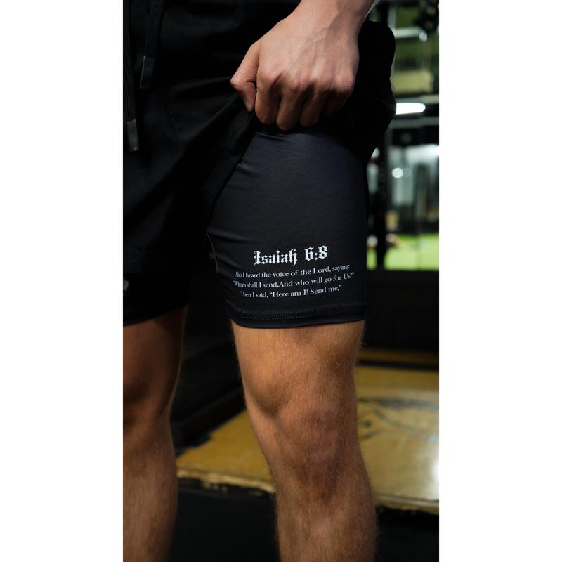 Crusader Performance Shorts - Black