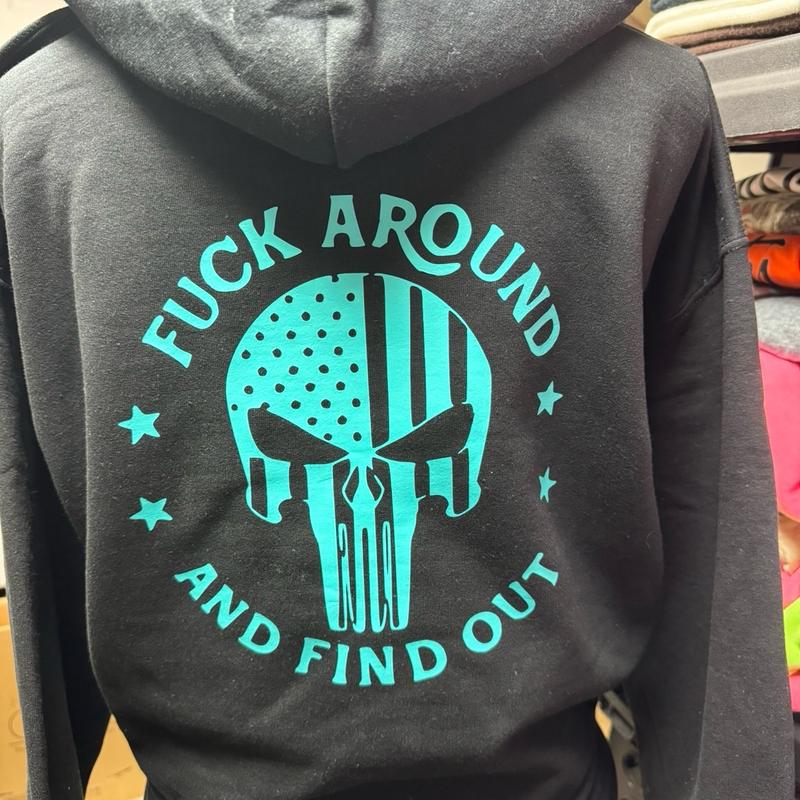 “F around and find out” unisex hoodie