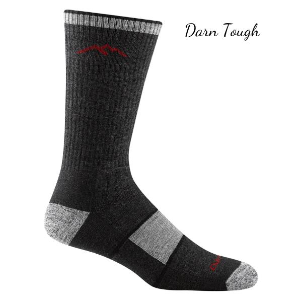 Darn Tough Olive Merino Wool Boot Sock Cushion - Unisex Size L Fabric Menswear Spandex Man Bowling Tropical