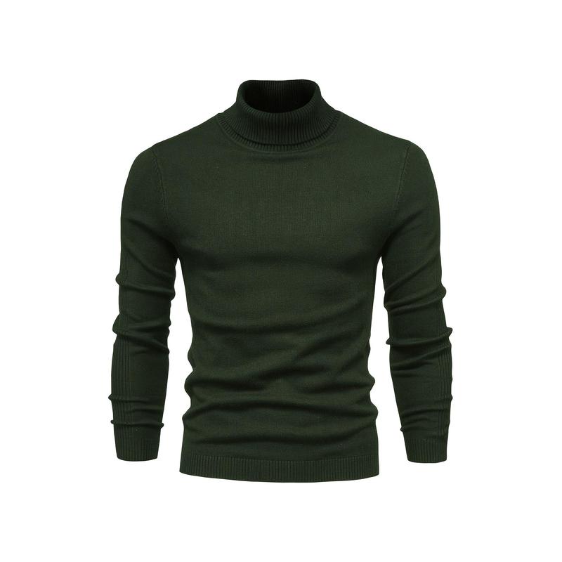 All Match Best Sellers Autumn Winter Sweater Men Solid Turtleneck Sweaters