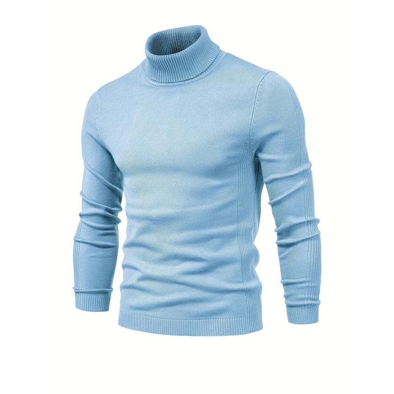 All Match Best Sellers Autumn Winter Sweater Men Solid Turtleneck Sweaters