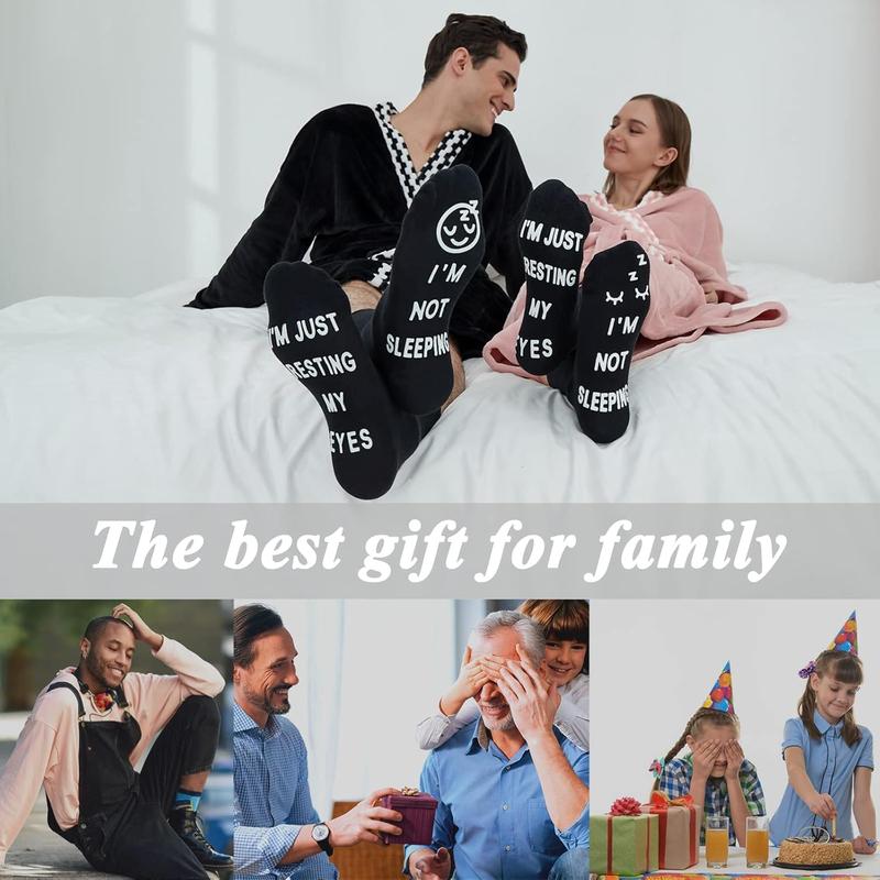 Birthday Gifts for Men Dad Father Husband Grandpa Mens Socks Gifts For Him,Funny Socks Gift Ideas for Fathers Day