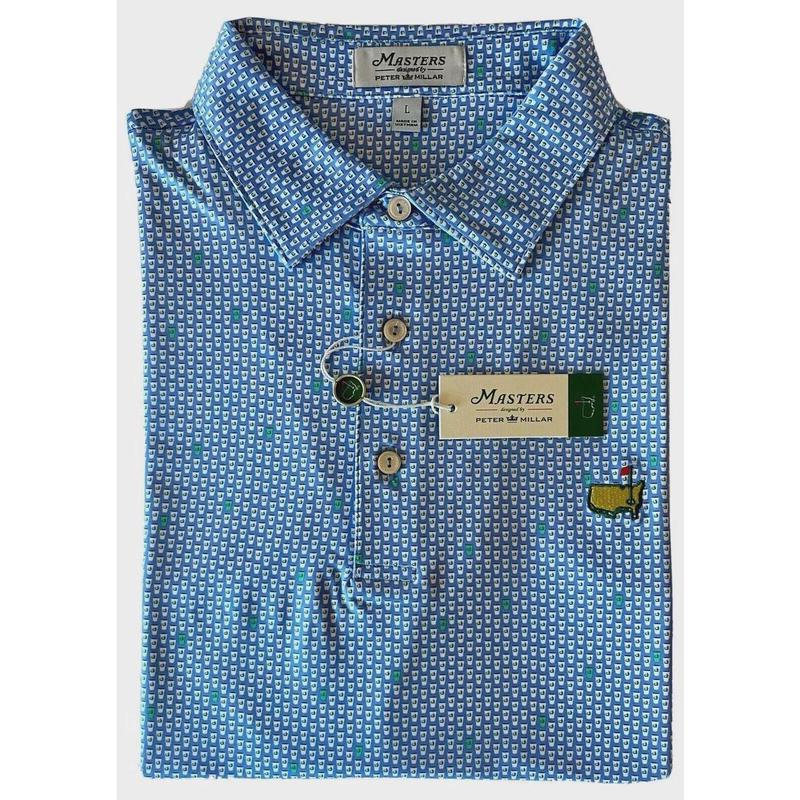 2024 Masters by Peter Millar Concession Beer Cups Performance Golf Polo Shirt