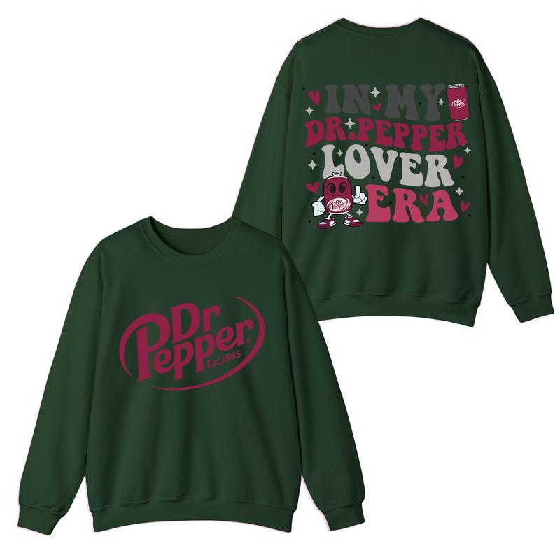 Funny Sarcastic | Dr Pepper Soda Sweatshirt, T-Shirt, Hoodie, In My Dr Pepper Lover Era Sweatshirt, Dr. Pepper Shirt Collar Cotton