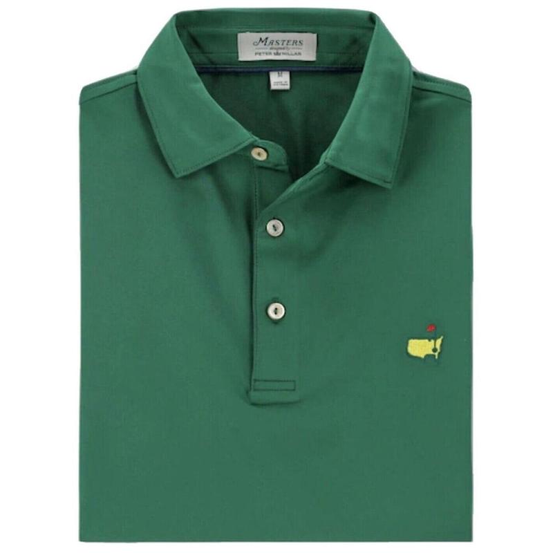 2024 Masters XL Peter Millar Men's Golf Shirt Augusta National Green Polo