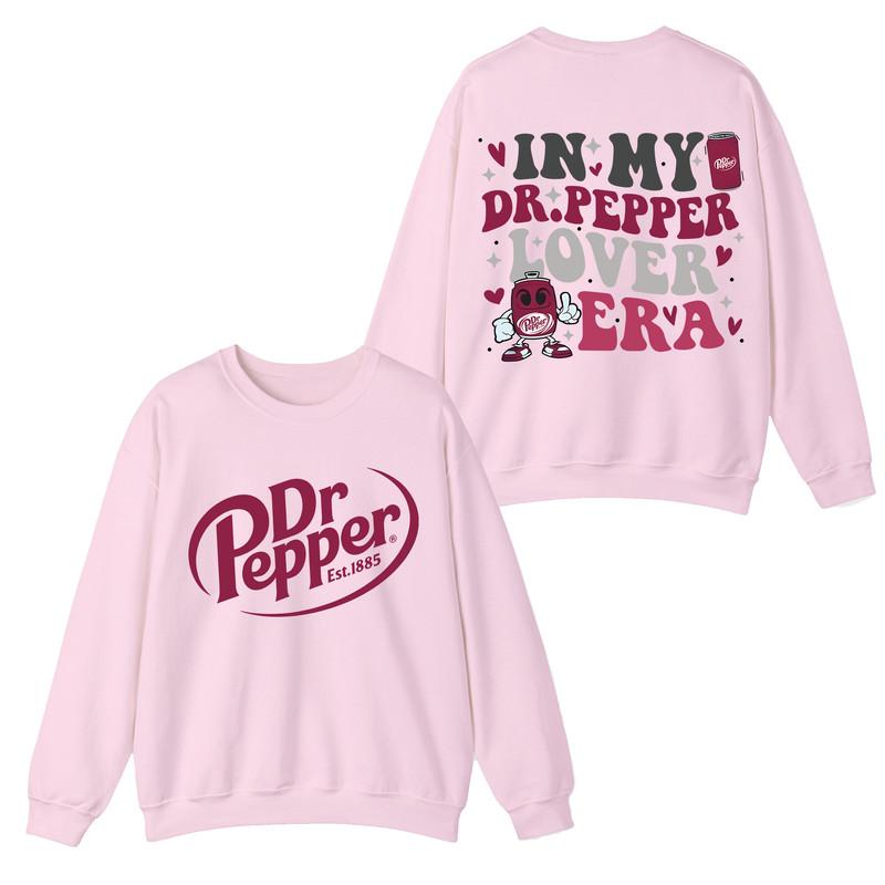 Funny Sarcastic | Dr Pepper Soda Sweatshirt, T-Shirt, Hoodie, In My Dr Pepper Lover Era Sweatshirt, Dr. Pepper Shirt Collar Cotton